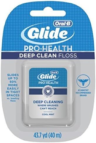 Glide Deep Clean Floss Cool Mint 43.70 Yards (Pack of 10)