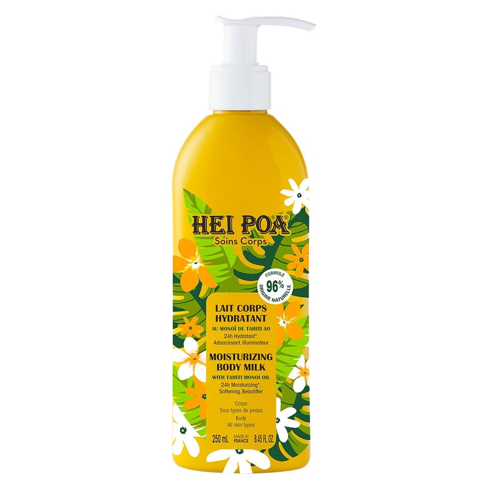 Hei Poa Moisturizing Body Milk with Tahiti Monoi Oil 250ml