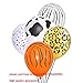 Jungle Safari Animal Balloons,Jungle Safari Them Party Decorations, 50 PCS Safari Zoo Animals Party Supplies Jungle Birthday Party Birthday Decorations Tiger Leopard Cow Zebra Dalm