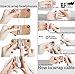 ELFRhino Genuine Leather Headphone Earphone Organizer Cord Organizer Wrap Winder Cord Manager Cable Winder(Set of 2, Coffee)