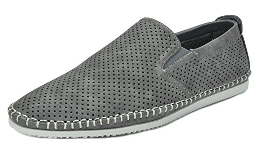 Bruno marc new york bruno marc men s sleeker grey loafe…