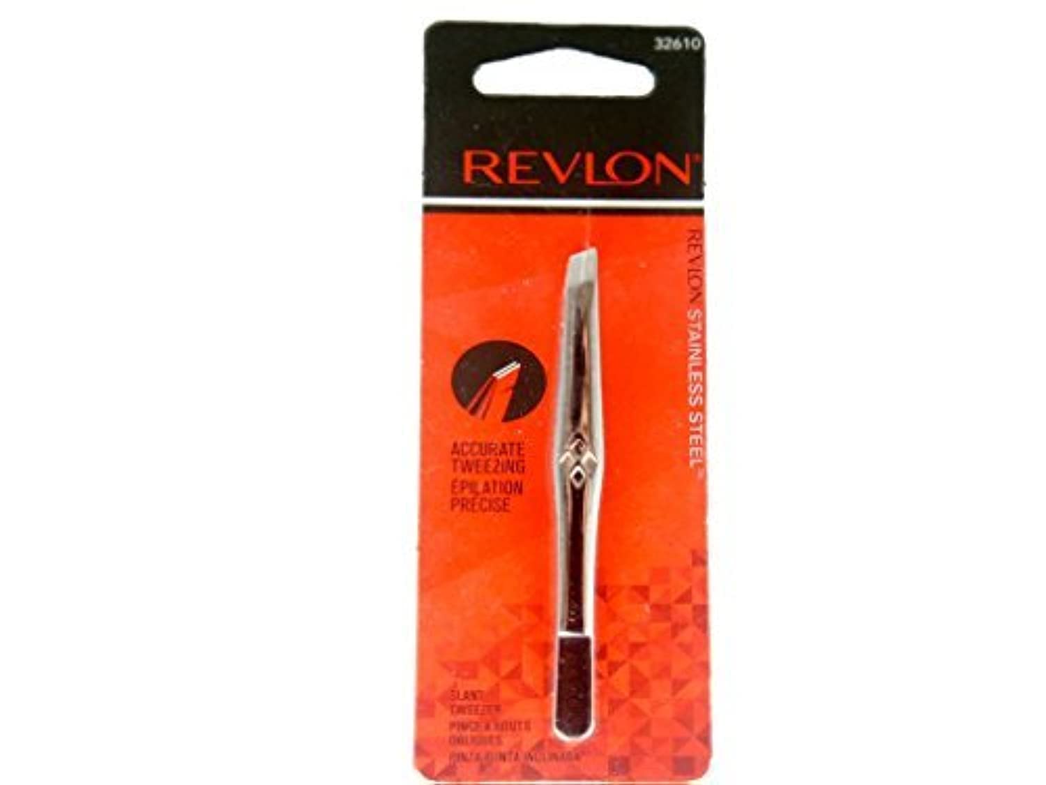 Revlon Stainless Steel Accurate Tweezing 1 ea () by Revlon