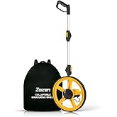 Measuring Wheel, Folding Portable Distance Measurement Wheel Professional engineering Road measuring Tool Measure Wheel Count