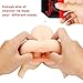 Realistic Mini Male Sex Doll Masturbator with Vagina Anal Sexy and Super Big Breast with Charming Carved Rose Louviva 3D Lifelike Sex Toy for Men Soft Squeezable Silicone