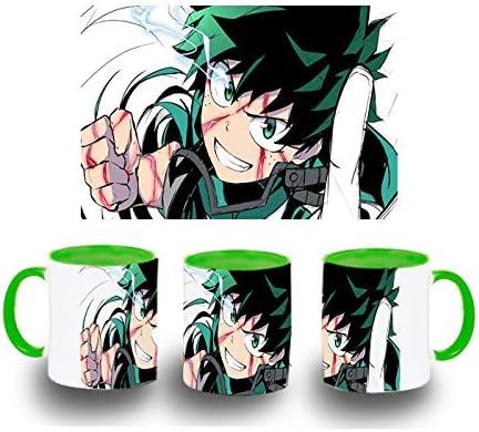 MERCHANDMANIA Mug BOKUNOHERO MIDORIYA Load Colour Mug