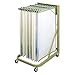Safco 5026 Mobile Stand, Store Large Documents, Plans, Blueprints, CAD Drawings and More, 4 Rolling Caster Wheels, Tropic Sand