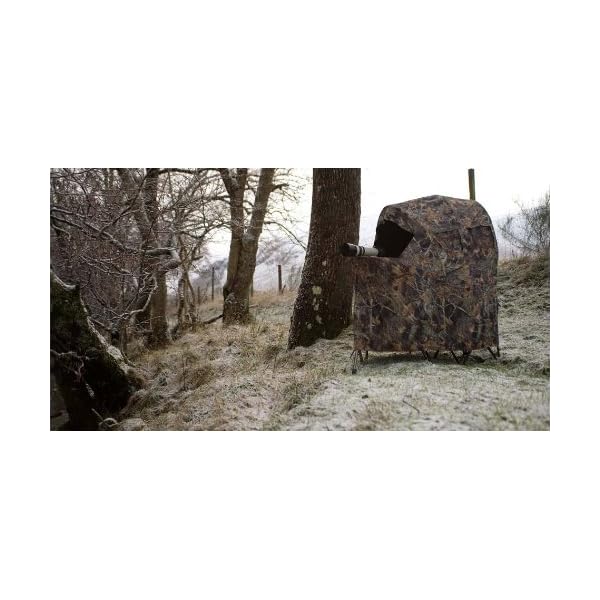 Stealth Gear Two Man Chair Hide Includes 2 Foldable Chairs Linked Together