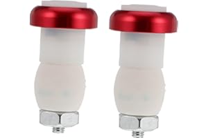 BESTonZON 2pcs Aluminum Alloy Bike Handlebar End Plug Light LED Turn Signal Safety Warning Lamp for Bicycle