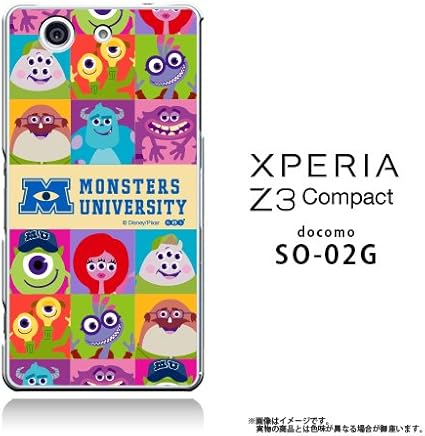 Amazon Xperia Z3 Compact So 02g 専用 Disney ディズニー モンスターズインク Monsters University クリアケース サリー マイク All Cast 家電 カメラ オンライン通販
