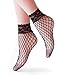 VERO MONTE 4 Pairs 4 Styles Women's Lace Fishnet Ankle Socks - Patterned Socks