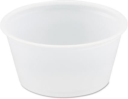 Amazon Solo Cup Company ポリスチレン ポーション カップ 2 オンス 半透明 250 バッグ 10 バッグ カートン 文房具 オフィス用品 文房具 オフィス用品