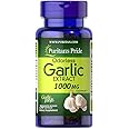 Puritan's Pride Premium Odorless Garlic Fresh 10 mg (1000mg Equivalent), Traditional Herb Dietary Supplement for Heart and Circulation Support with Antioxidant Properties, 250 Rapid Release Softgels