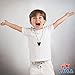 Shark Tooth Sensory Chew Necklace for Kids, Boys and Girls - Designed for Teething, Autism, Biting, Chewing - (2 Pack) - Sensory Teether Pendant