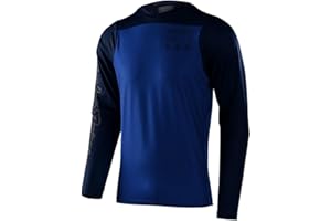 Troy Lee Designs Cycling MTB Bicycle Mountain Bike Jersey Shirt for Men, Skyline LS Chill Jersey Iconic