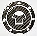 HONDA CBR600RR CB400 VFR VTR CBR1000R Real 3k Carbon Fiber Fuel Tank Cap Filler Cover Pad