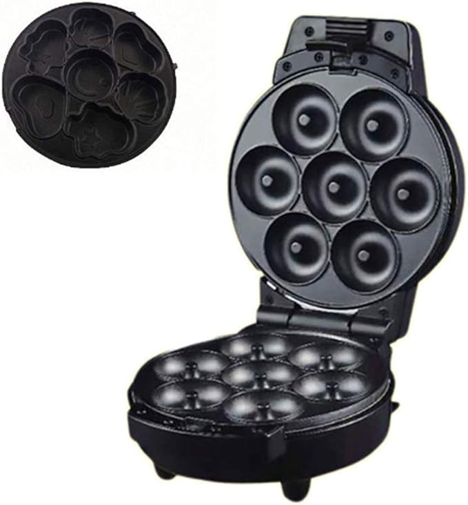 Mini Cake Machine, 2 in 1 Multifunction Donut Maker Machine, Detachable