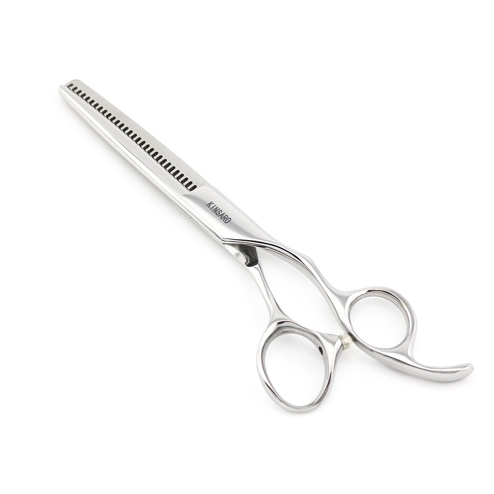6" Professional Hair Shears Silvery Blind Hole Hair