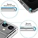 S.PRO for iPhone 11 Clear Case Ultra Thin Transparent Shockproof Protective Hard PC Shield+Soft TPU Cover for iPhone 11 6.1 Inch