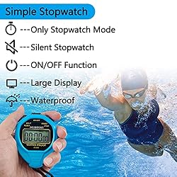 Waterproof Stopwatch Timer Only Stopwatch with