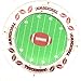 Serves 60 Football Touchdown Plates | 9 Inches Dinner Plates - 60 Count - Ideal for Superbowl, playoffs, birthday party, baby shower