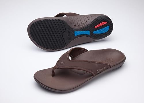 spenco yumi men's orthotic flip flops