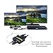 Tendak HDMI Splitter 1 in 2 out HDMI Splitter Amplifier for Dual Display Support Ultra HD 4K x 2K, 3D, Full HD 1080P for Amazon Fire TV Apple TV PS3/4 Xbox Blu-ray