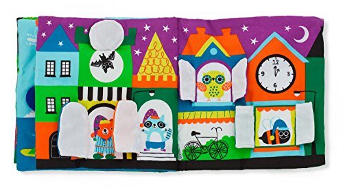 Melissa & Doug Soft Activity Baby Book - The Wonderful World of Peekaboo! Lift The Flap Busy Book for Toddlers, Sensory Toys for Babies and Toddlers