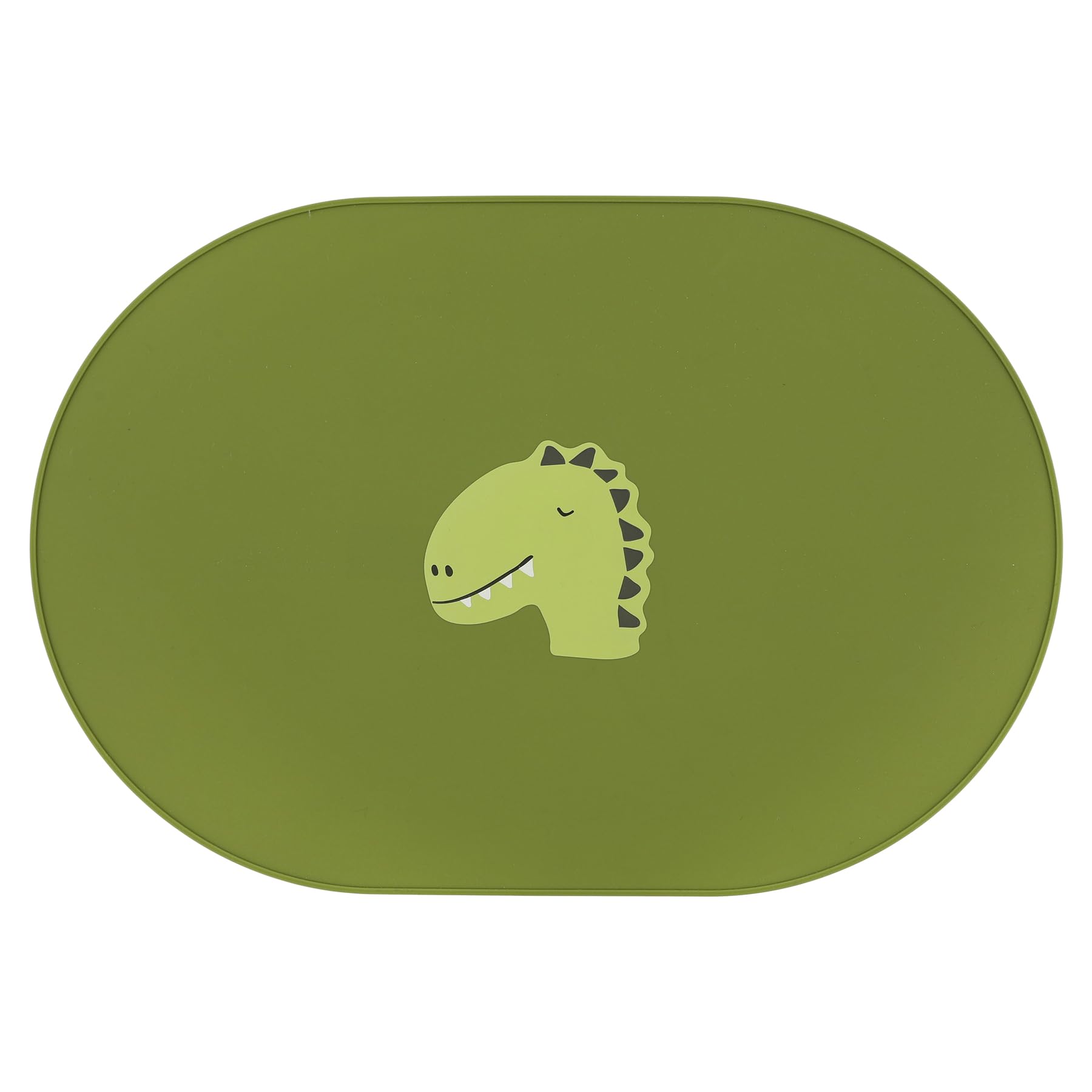 Trixie Silicone Placemat Mr. Dino - Non-Slip Toddler Table Mat - Soft, Durable, and Easy to Clean - Perfect for Baby-Led Weaning, Mealtime, and Playtime - Eco-Friendly & Safe