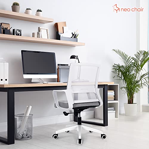 NEO CHAIR Office Chair Ergonomic Desk Chair Mid Back Mesh Computer