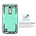LG K8 Case, LG Escape 3 Case, LG Phoenix 2 Case, Venoro 2in1 High Impact Resistant Hybrid Dual Layer Hard Rugged Full-Body Slim Shockproof Phone Case Cover Shell (No Clip-Light Green)