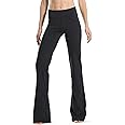Safort 28" 30" 32" 34" Inseam Regular Tall Bootcut Yoga Pants Flared Leg Dress Pants with Pockets for Casual