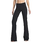 Safort 28" 30" 32" 34" Inseam Regular Tall Bootcut Yoga Pants Flared Leg Dress Pants with Pockets for Casual