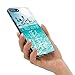 Compatible Summer Tropical Beach Quote and Saying I need Vitamin Sea Palm Tree Blue Clean Ocean Aloha Summer Clear Rubber Side Case Replacement for iPhone 8/iPhone 7