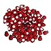 100 Pcs Small Wooden Beetle Sponge Sticker Ladybug Sticker