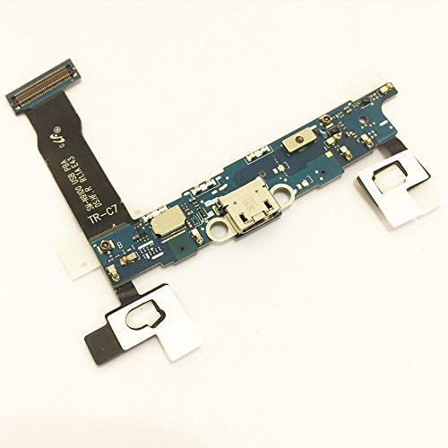 USB Charger Charging Port Flex Cable Dock Connector USB with HOME Button Mic Microphone Replacement Repair Parts for Samsung Galaxy Note 4 N9100 N9108