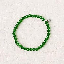Tiny Rituals GREEN JADE ENERGY BRACELET