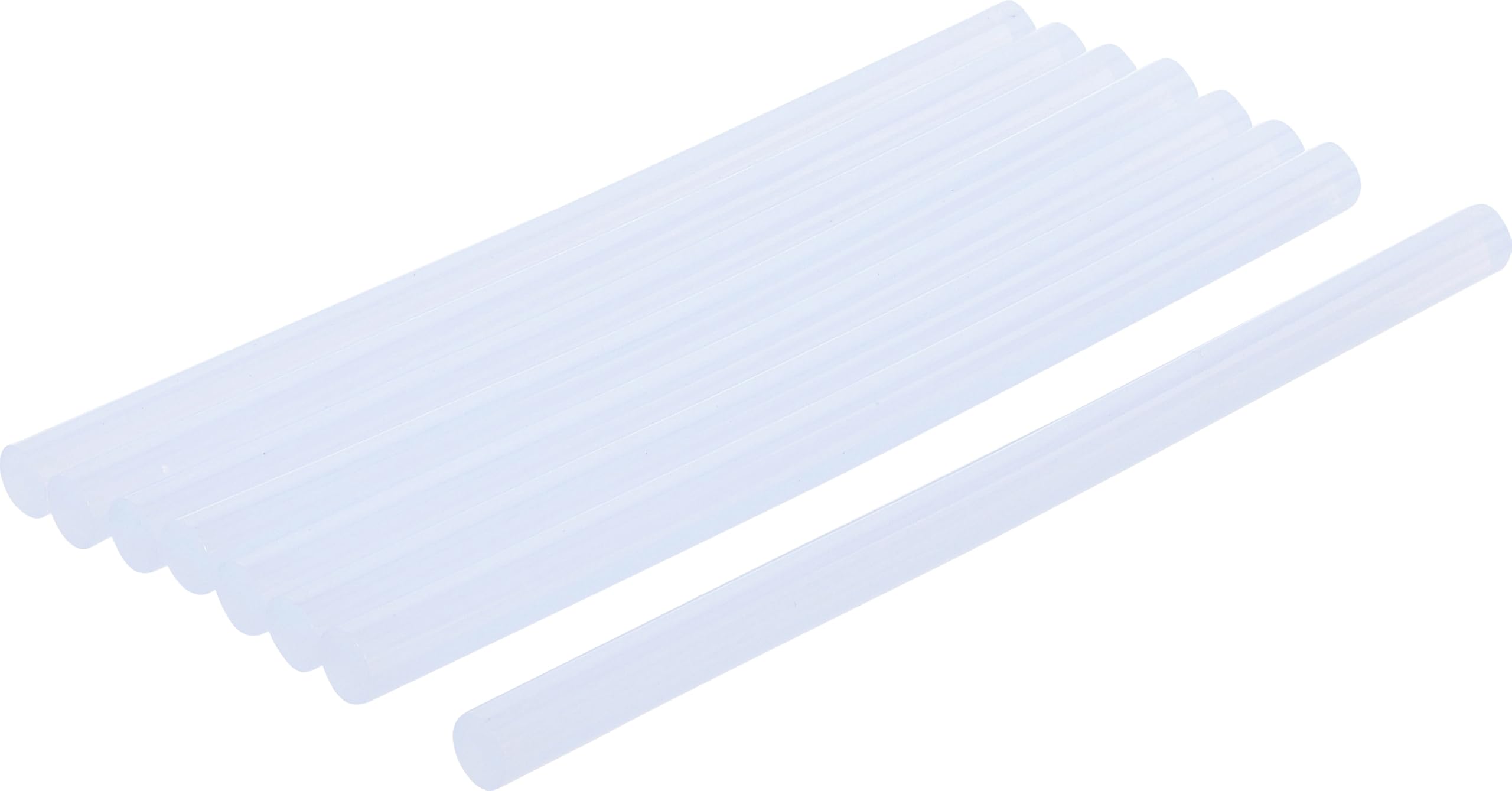 BGS Diy 80857 | Heißklebe-Patronen | transparent | Ø 11 mm, 200 mm | 8-tlg.