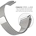 Gear S3 Watch Band, MoKo Milanese Loop Stainless Steel Mesh Smart Watch Strap for Samsung Gear S3 Frontier / S3 Classic/Galaxy Watch 46mm / Moto 360 2nd Gen 46mm Smartwatch, Silver