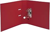 Exacompta Prem'Touch PVC Lever Arch File 320x290mm 2 Rings A4 Burgundy view 3