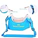 Baby Walking Harness Handheld Adjustable Walker Assistant,Safety Stand Up Protective Belt,Learning to Walk Helper for Kids Toddler (Pink+Blue)
