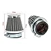 INNOGLOW Motorcycle Air Filter 4pcs 39mm Universal Air Pod Filters for Suzuki Kawasaki ATV Scooter