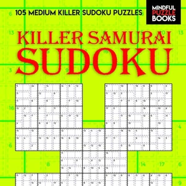 killer-samurai-sudoku-105-easy-killer-sudoku-puzzles-sudoku-killer-mindful-puzzle-books-9781072578611-amazon-com-books for Free Printable Killer Samurai Sudoku Killer Samurai Sudoku: 105 Easy Killer Sudoku Puzzles (Sudoku Killer): Mindful Puzzle Books: 9781072578611: Amazon.com: Books for Free Printable Killer Samurai Sudoku