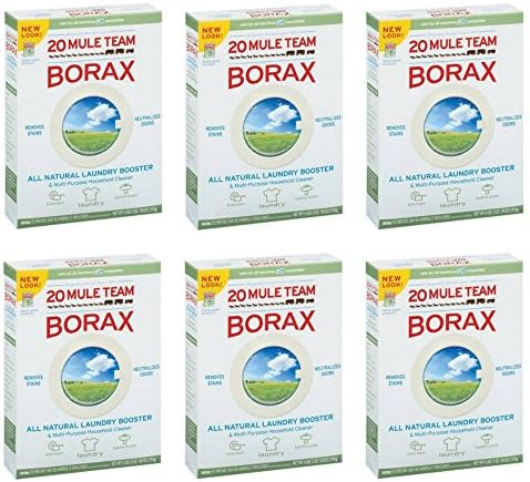 Twenty Mule Team Natural Laundry Booster &amp; Multi-Purpose Cleaner, 65 oz. (6)