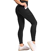 RESTOLE High Waisted Tummy Control Leggings for Women - Silky Soft Breathable 4 Way Stretch Premium Lycra Fabric