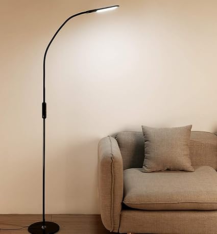 Floor Lamp Dimmable Led Reading Standing Lamps Touch