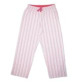 Hanes Women's Striped Cotton Pajama Lounge Pants