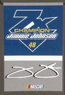 Jimmie Johnson #48 2016 7x Champions 2-Sided GARDEN Flag Banner Nascar Racing