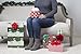 Hallmark Reversible Christmas Wrapping Paper Bundle, Classic Foil (Pack of 3, 60 sq. ft. ttl.)