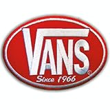 VANS SINCE 1966 SKATEBOARD RED Iron On PATCHES #Sv006# WITH FREE GIFT