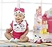 Gerber Baby Girls' 3 Pack Terry Dribbler Bibs